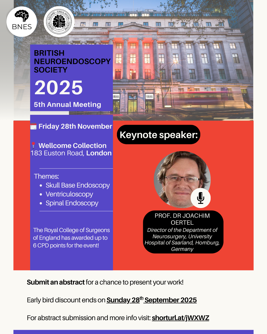 Lire la suite à propos de l’article 5th Meeting of the British Neuroendoscopy Society
